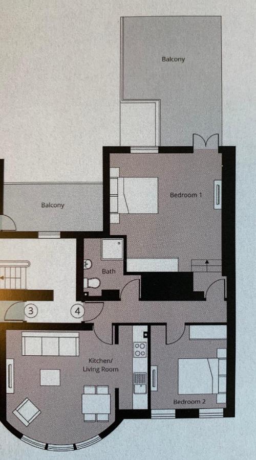 King Street Residence - 2 Bed Great Yarmouth Eksteriør bilde
